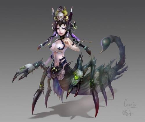 蝎蛛女王扮演者