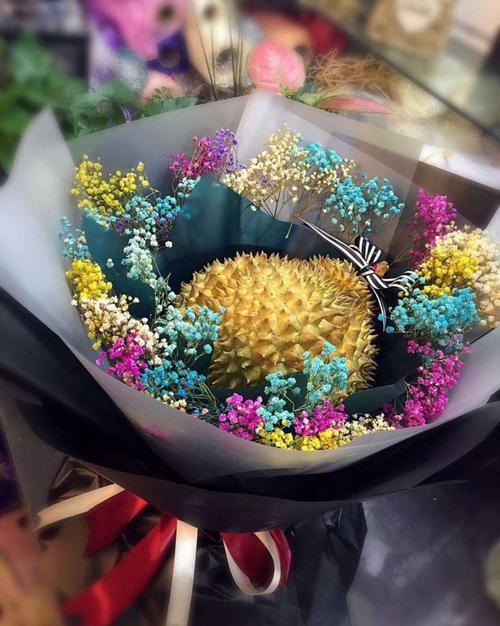 榴莲花束的寓意