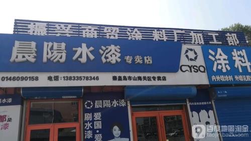 晨阳水漆有专卖店吗