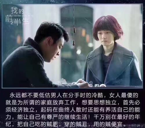 我的前半生意思是什么