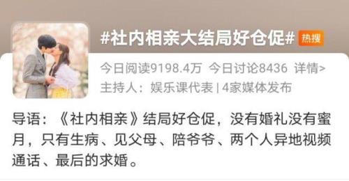 社内相亲为什么只有12集