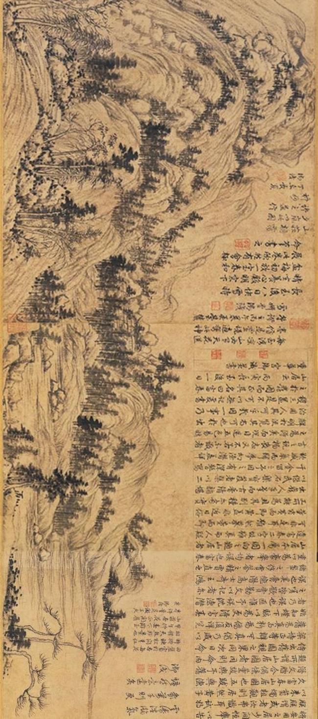 富春山居图这幅画的作者是
