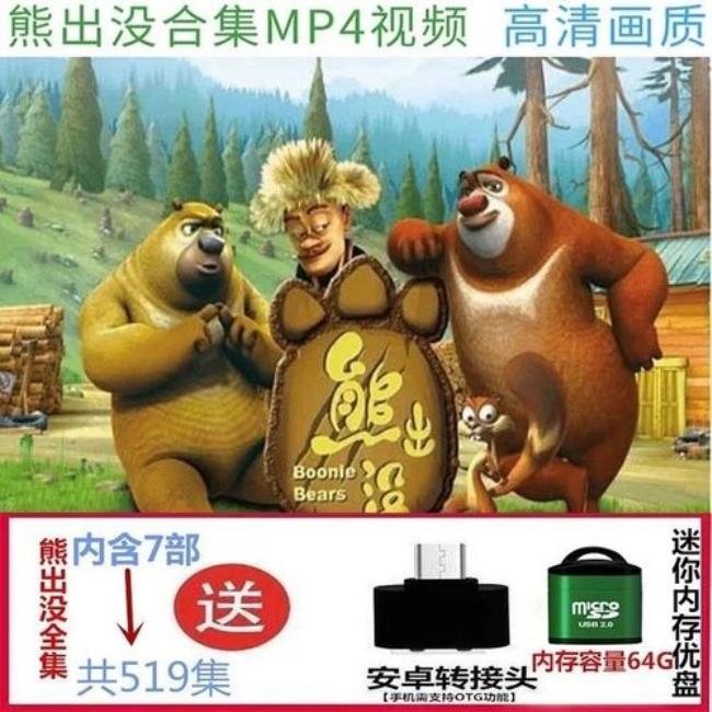 怎么把动画片下载到车载u盘里