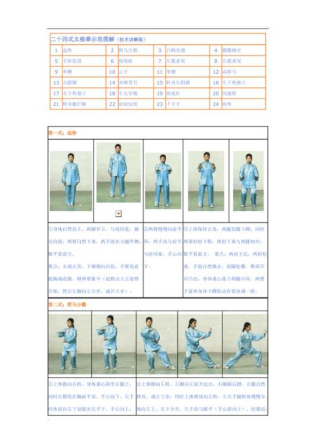 1.杨氏二十四式太极拳的起源