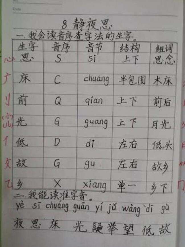 朗的音序和音节是什么