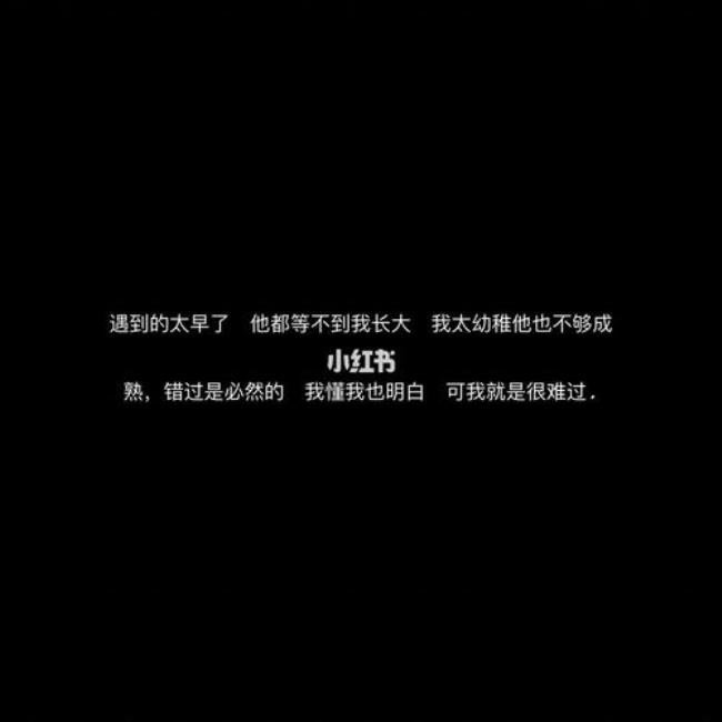 丧系文案两个字