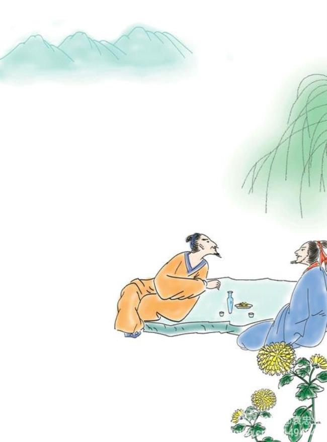 故人今临门古诗