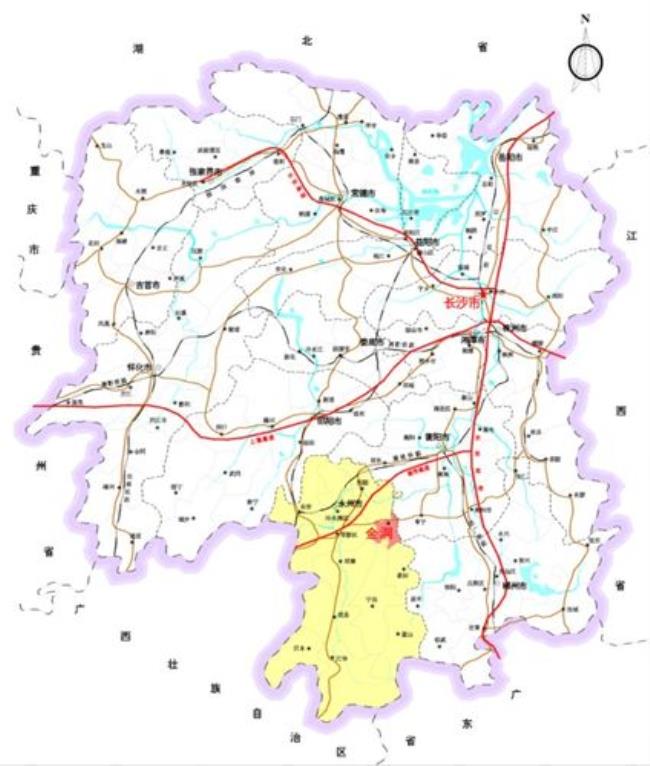 湖南省各市名称是什么