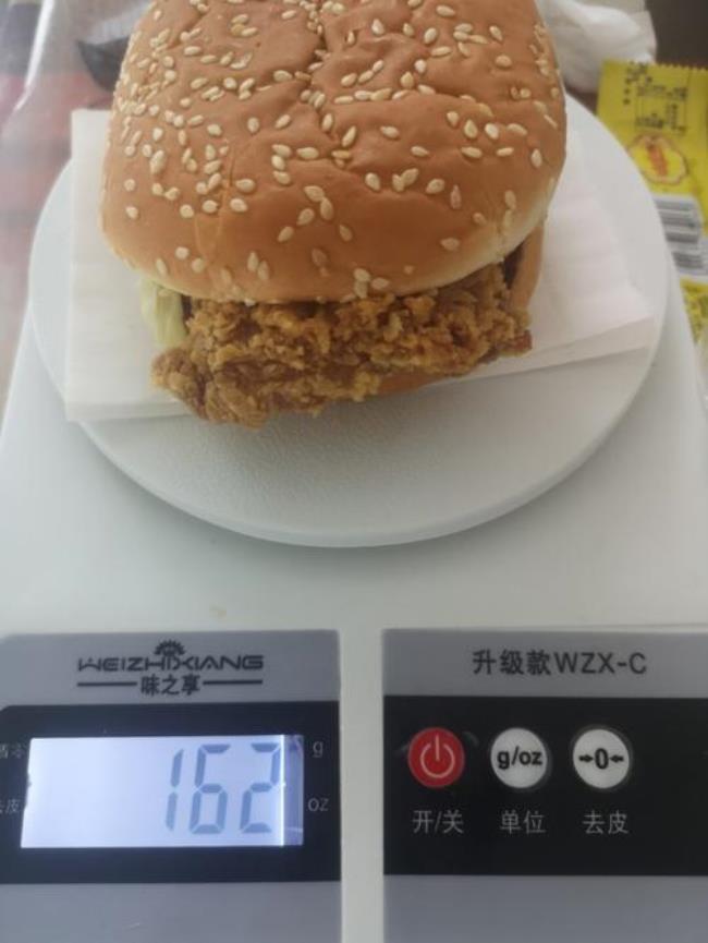 麦辣鸡腿堡热量