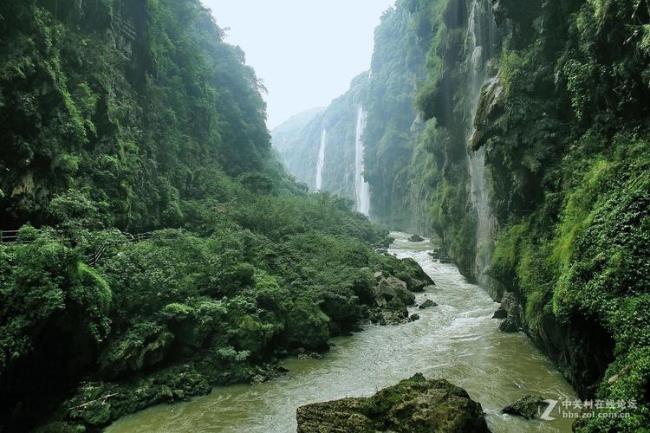 兴义马岭河峡谷的景区简介