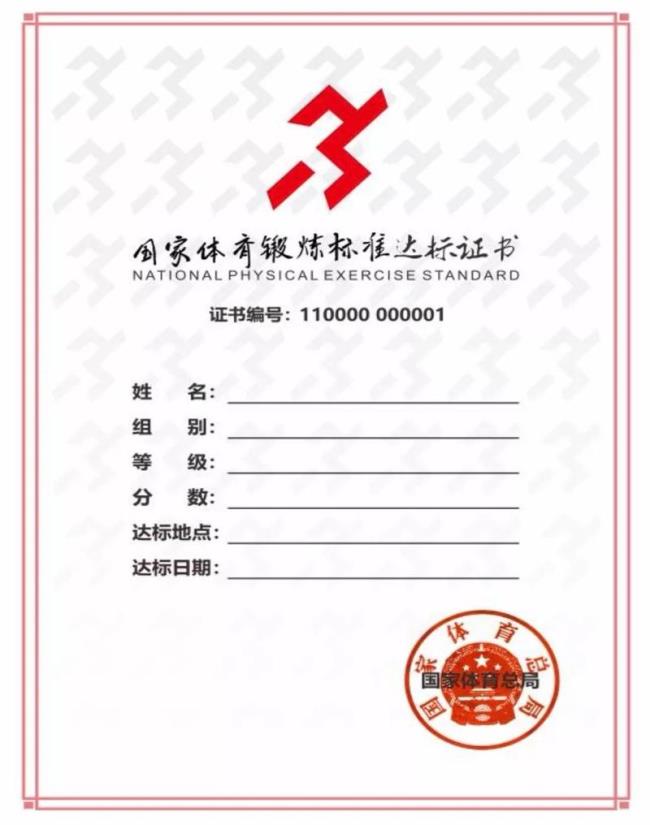 体育证书大全