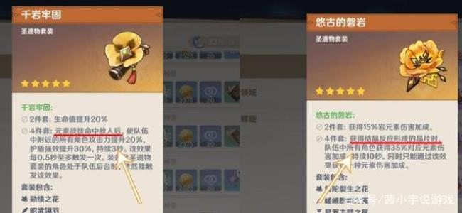 诺艾尔主c圣遗物搭配