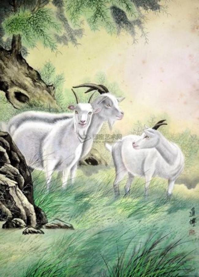 一羊开泰什么意思
