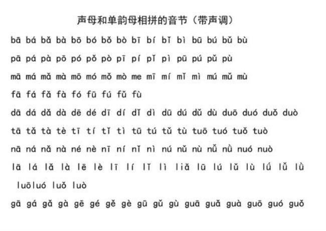 两个声母可以组成音节吗