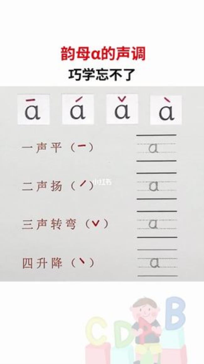 带声调的复韵母是什么