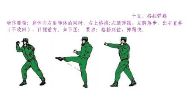 新式擒敌拳名称