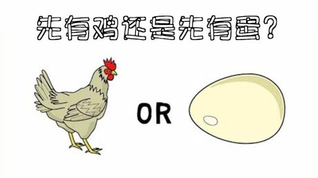 到底是先有鸡还是蛋