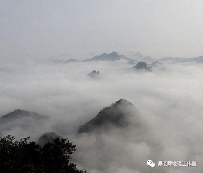 山上有雾是什么地理知识点