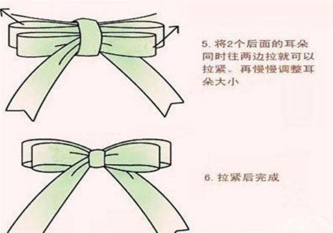 蝴蝶结的打法