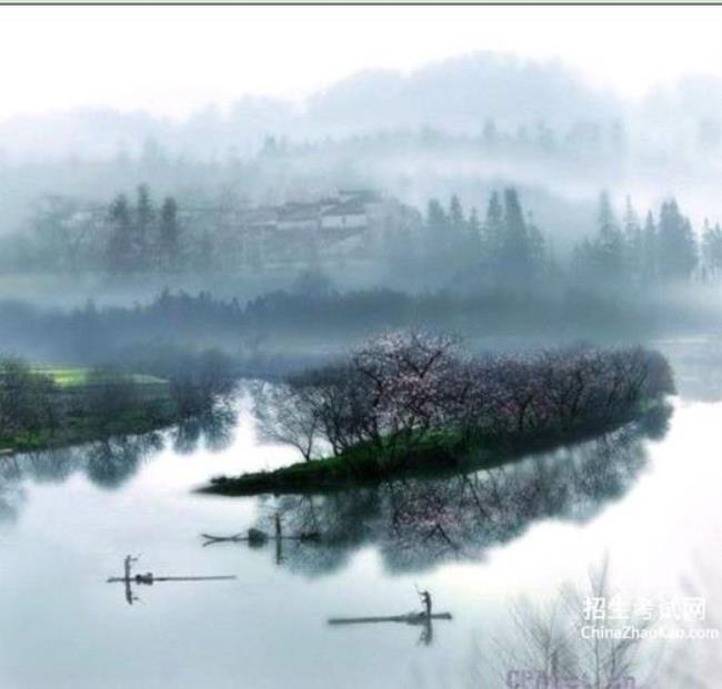 古诗中烟雨意思