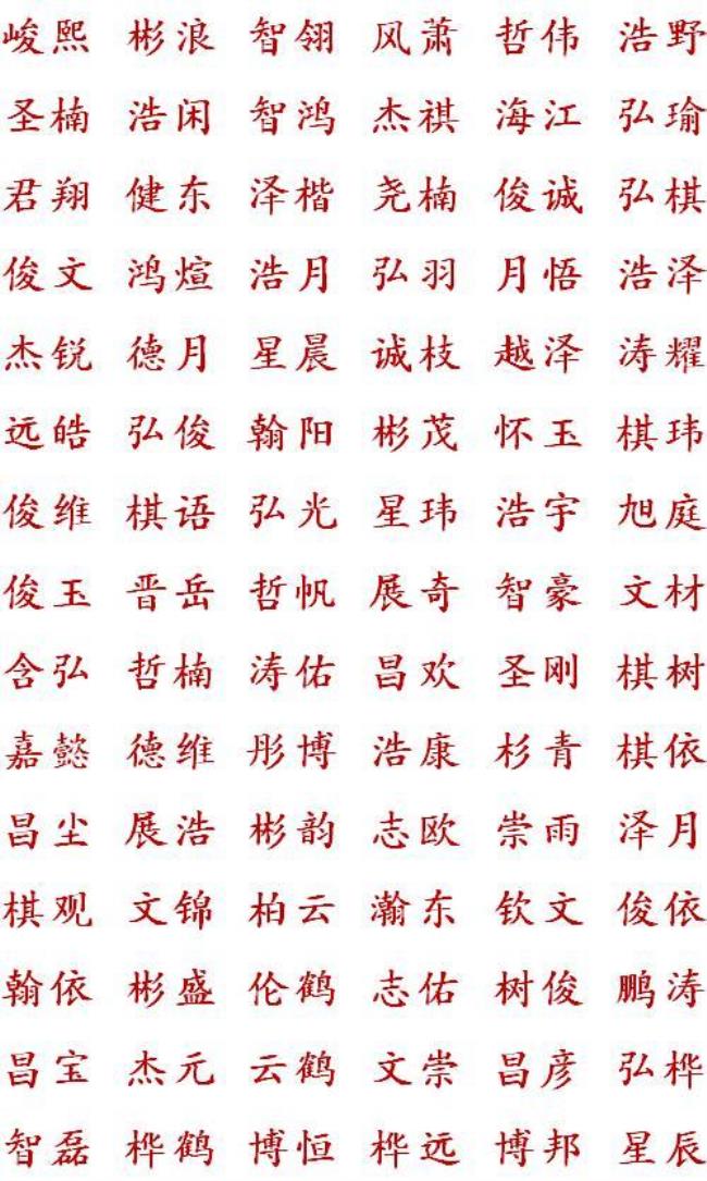 姓李张的名字四个字的蜀羊男孩