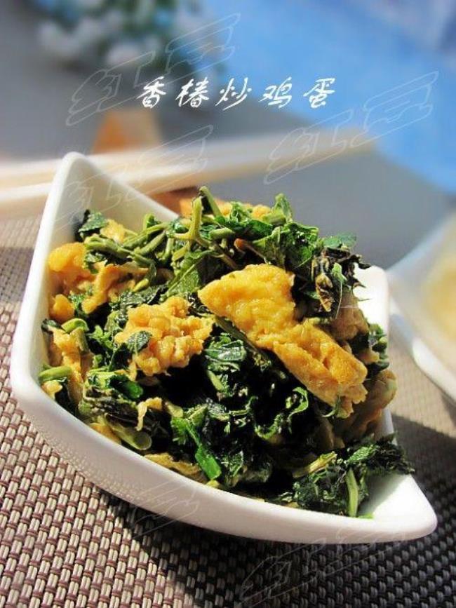 山东香椿炒鸡蛋做法