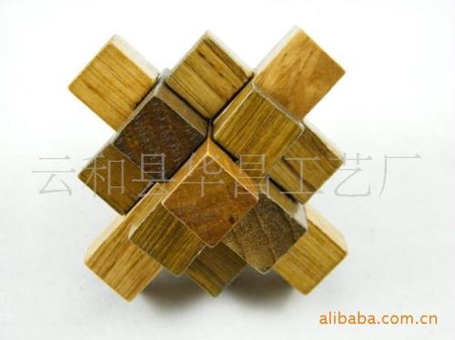 魔法鲁班锁解法