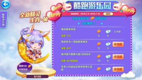 天天酷跑回归奖励选什么角色