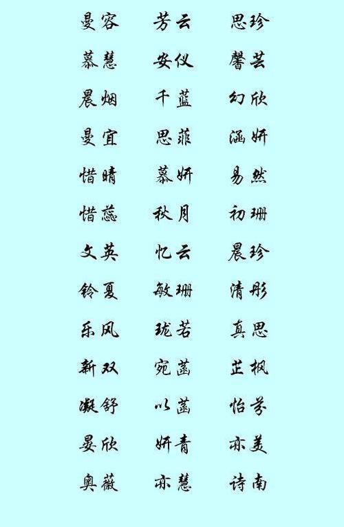 女生姓战起什么名字好