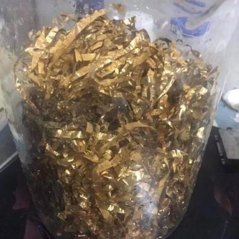 提炼黄金粉的做法