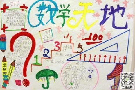 怎么画一幅数学手抄报
