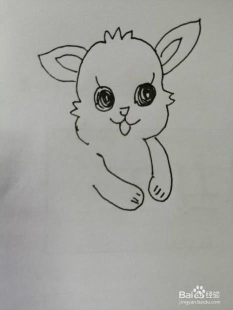 兔的画法
