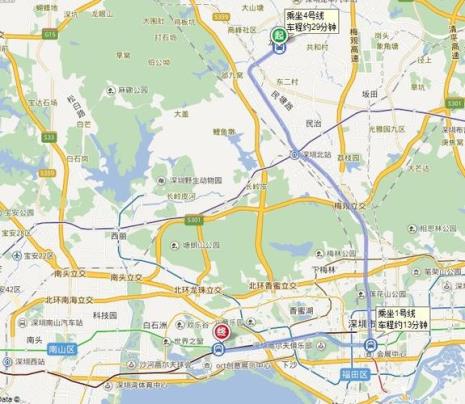深圳怎么坐地铁去龙华汽车站
