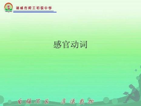 感官动词都是不及物动词吗