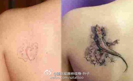 纹身怎么遮盖看不出来