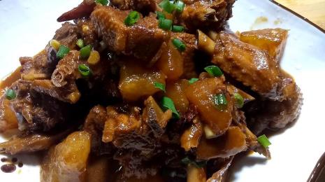 虎掌菌烧鸭怎么做好吃