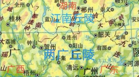 江南丘陵的范围是
