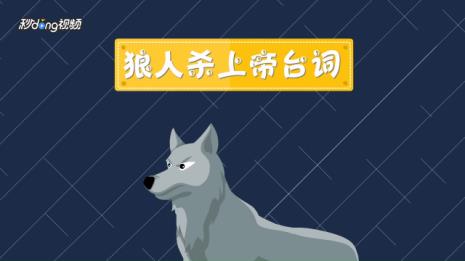 狼人杀好人发言文案