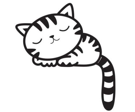 怎么简单画猫