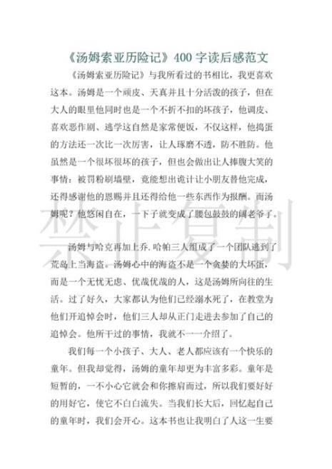 汤姆索亚历险记批注怎么写