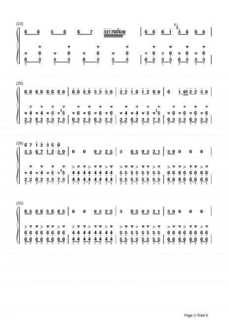 钢琴数字谱怎么用