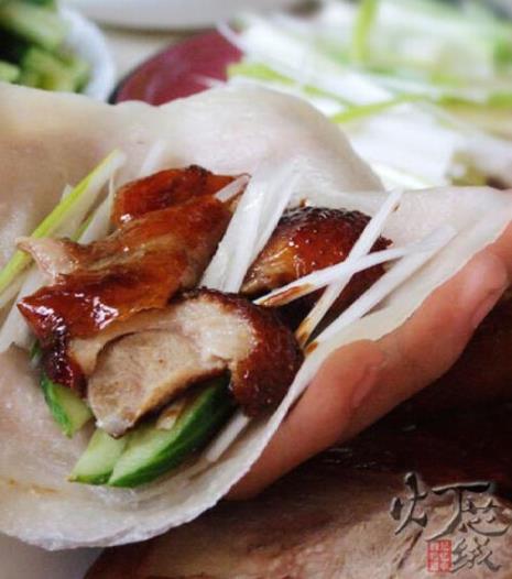 片皮烤鸭的薄饼的做法