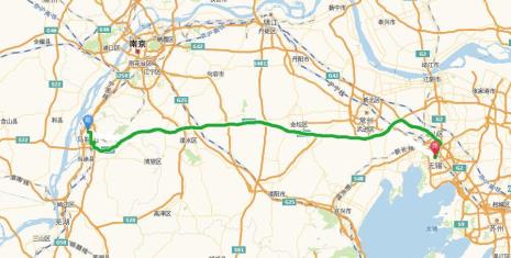 马鞍山市靠近南京是什么地方