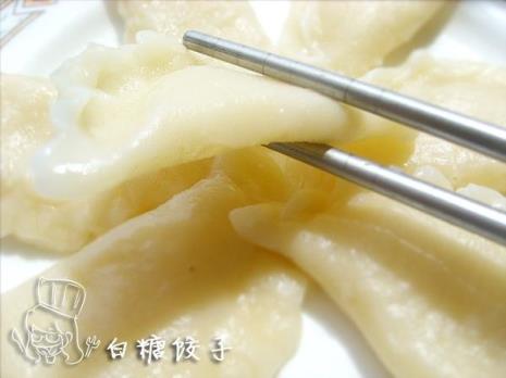 糖饺子蘸的糖粉的做法