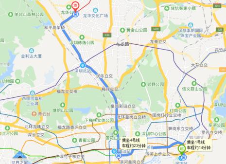 龙华怎么坐地铁去老街