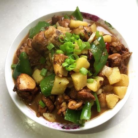 炒鸡炖土豆怎么做好吃