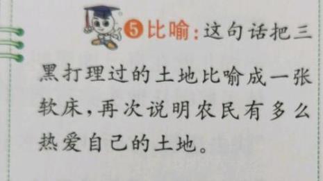 三黑与土地的描写方法