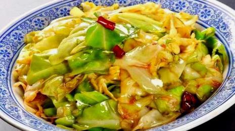圆白菜快速做法