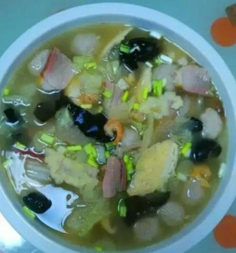 皮肚杂烩汤做法