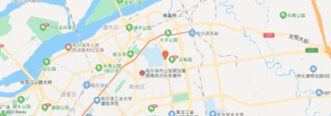 哈尔滨74路车的行驶路线